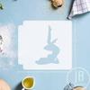 Pin Up Girl Body 783-B973 Stencil Silhouette (5.5 inch) view 2
