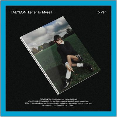 Taeyeon Letter To Myself Album 6th Mini Album (To Ver)