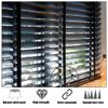 2" Slats Wooden Venetian Blinds for Windows Darkening Shades Horizontal Blind for Bedroom Bathroom Patio Office Cordless Privacy Venetian Shades W 20'' 28'' 36'' 40'' 52'' 64'' 72''(34" W x 48" H) view 3