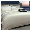 1600TC Egyptian Cotton Bedding Set Luxury Jacquard Bed Linens Quilt Duvet Cover Pillowcase King Size Flat Sheet,Bed view 2