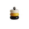 SONGCHAO Toothpick Dispenser Household Toothpick Box Creative Dental Floss Can Cotton Swab Storage Box Cosmetics Desktop Decoration Ornaments Toothpicks for Appetizers(B,Medium) view 1