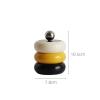 SONGCHAO Toothpick Dispenser Household Toothpick Box Creative Dental Floss Can Cotton Swab Storage Box Cosmetics Desktop Decoration Ornaments Toothpicks for Appetizers(B,Medium) view 2