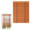 2" Slats Wooden Blinds for Windows Room Darkening Shades Horizontal Venetian Blinds Inside/Outside Mount Shades for Office, Bedroom, Living Room Cordless(34" W x 48" H) view 1