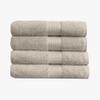 1888 Mills 4 Pack Premium Bath Towel Set, True Classics Premium Cotton Blend, Super Soft and Highly Absorbent Bath Towels for Bathroom, Hotels, Spa and Gym, Taupe view 1
