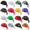 GRABAGECAN Cool Pirate Hat for Women Men Fashion Adjustable Slouchy Hat Turban Headband Hat Breathable Hiphop Hat Headwear view 3