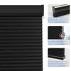 BERISSA Cellular Shades Cordless, Blackout Cellular Window Blinds, Pull Down Blackout Blinds Honeycomb Indoor Windows Shades for Home Office Bedroom, Easy to Install, Black,75" W x 48" H view 4