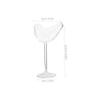 GRIRIW 4pcs Bird-shaped Glass Brandy Cups for Mixology Presentations view 2