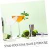 GRIRIW 4pcs Bird-shaped Glass Brandy Cups for Mixology Presentations view 3