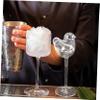 GRIRIW 4pcs Bird-shaped Glass Brandy Cups for Mixology Presentations view 4