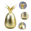 COLLBATH Pineapple Shape Cocktail Cup Stainless Steel Drink Tumbler Straw Creative Barware for Parties and Celebrations for Beer Cocktails and Fruit Drinks view 3