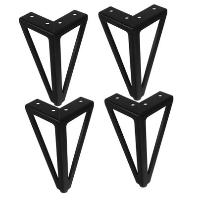 SOESFOUFU Metal Legs for Furniture Sofa Feet Replacement Couch Feet Sturdy Replacement Legs Chair Risers Easy Install Home Decor