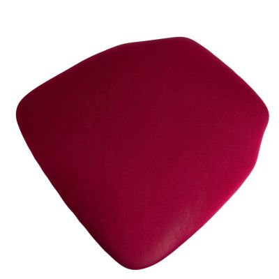 Balsa Circle 5 Burgundy Spandex Chiavari Chair Cushion Covers  Stretchable Seat Protectors for Wedding Party Event Chairs Supplies Home Decor