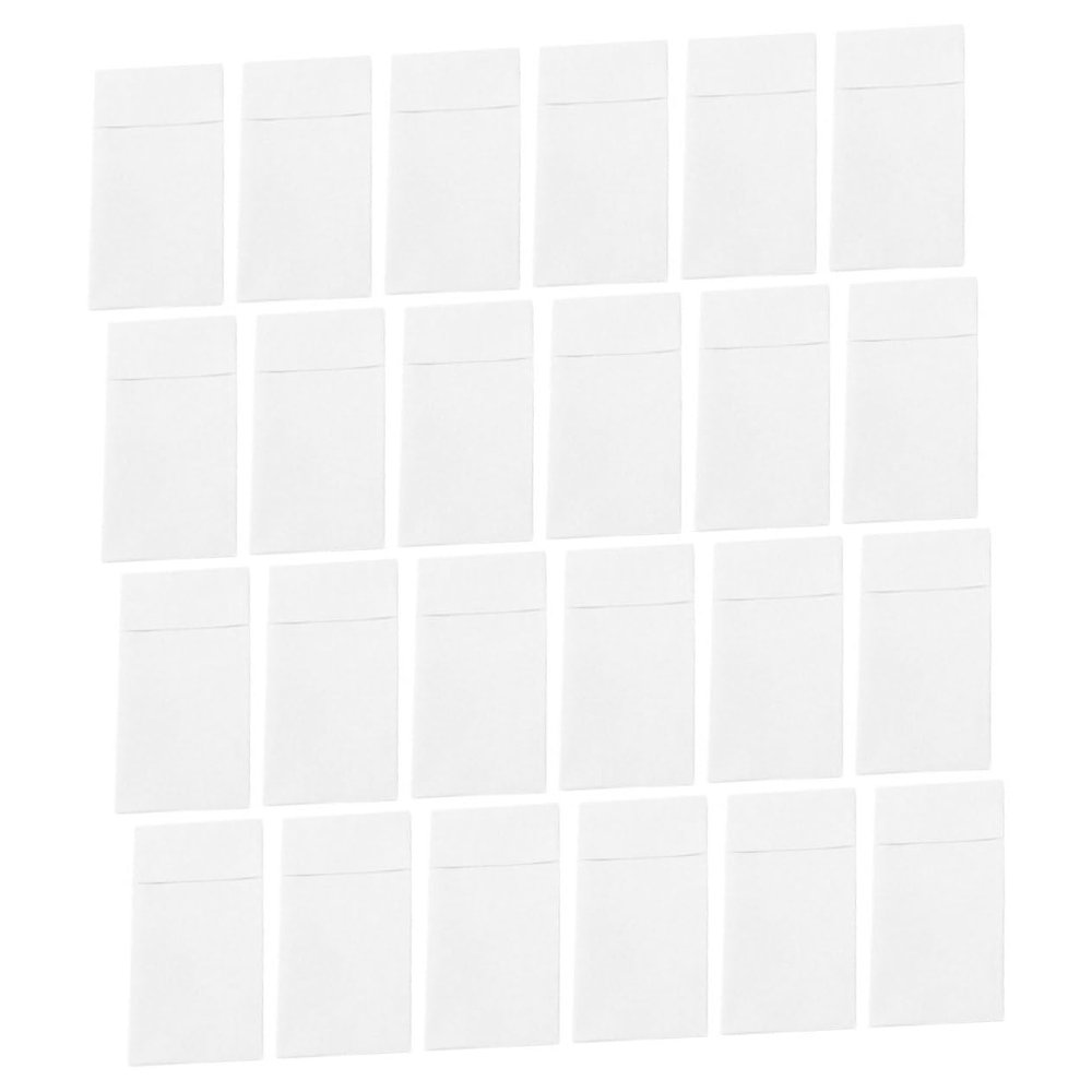 Gogogmee 50pcs Disposable Napkins Silverware Pockets for Tea Party Linen-like Dinner Napkins Wedding Party 40x40cm White