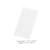 Gogogmee 50pcs Disposable Napkins Silverware Pockets for Tea Party Linen-like Dinner Napkins Wedding Party 40x40cm White view 2