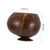 Unomor Coconut Shell Party Dessert Cups Natural Material Lightweight for Summer Holidays view 2