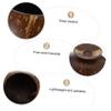 Unomor Coconut Shell Party Dessert Cups Natural Material Lightweight for Summer Holidays view 3