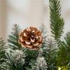 9Ft Christmas Cedar Garland Cypress Garland Artificial Pine Garland Christmas Garland with Lights Christmas Decoration for Mantle Fireplace Table Stairs view 3