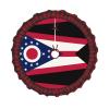 48" Christmas Tree Skirts  Ohio State Flag Retro Decorations for Home and Office - Lattice Ornaments for Xmas & New Year Parties view 1
