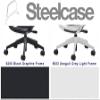 Steelcase Series 2 Headrest ONLY, Seagull Frame with 3D Microknit Fabric (Aubergine) view 3