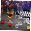 Baluue 20pcs Party Cups of Red Wine Goblets Unbreakable Disposable Goblets for view 2