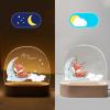 Personalized Night Light for Kids with Name Date Custom Baby Shower, Birthday, or Christmas Gift, Perfect for Nursery or Childrens Room, Acrylic 3D Lamp, Customize Name Lamp Gift for Daughter Son view 2