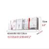Acrylic Wall Magazine Rack Clear Wall Mounted Brochure Holder, Adjustable Hanging Magazine Holder for House Office Church Cafe Display (Color : 1PCS, Size : 80cm/35in) view 2