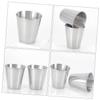 BRIGHTFUFU 10pcs Cups Reusable Water Cup Camping Wine Compact Liquor Drink Accessories view 2