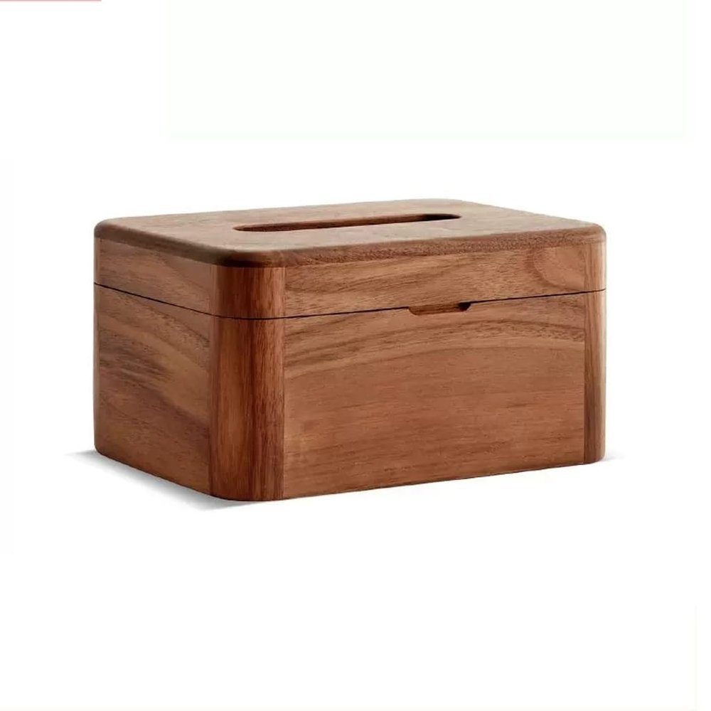thalo Tissue Box Cover Modern Minimalist Wooden Tissue Box Bedroom Study Living Room Drawing Paper Box Home Table Tissue Storage Box Desk Storage Organizer
