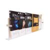 Clear Acrylic Magazine Organizer Wall Mounted Clear Acrylic Magazine RackHome Office Brochure Holder Hanging Bookshelf Magazine HolderTransparent Literature Display Storage Stand(40cm(15.7in)) view 1
