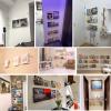 Clear Acrylic Magazine Organizer Wall Mounted Clear Acrylic Magazine RackHome Office Brochure Holder Hanging Bookshelf Magazine HolderTransparent Literature Display Storage Stand(40cm(15.7in)) view 2
