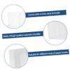 BUGUUYO Wall-Mounted Tissue Box and Glove Holder Space-Saving Acrylic Storage for Masks Towels and Gloves Easy Installation No Damage to Walls Home Kitchen and Bathroom view 2