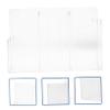 BUGUUYO Wall-Mounted Tissue Box and Glove Holder Space-Saving Acrylic Storage for Masks Towels and Gloves Easy Installation No Damage to Walls Home Kitchen and Bathroom view 3