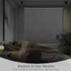 Changshade Blackout Cellular Shades Cordless, Top Down Bottom Up Blinds for Windows, 1.5" Single Cell Pleated Honeycomb Window Shades for Bedroom, Child Room,56" Width72" Height,White view 2