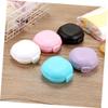 RORPOIR 5pcs Waterproof Soap Box with Lid Travel Soap Holder Container for Bathroom and Kitchen Small Case in Pink Dark Green Purple White and Black view 2