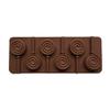 6-Cavity Round Shape 3D Silicone Lollipop Mold Candy Chocolate view 1