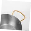BRIGHTFUFU Ramen Pot Stainless Steel Double Handle Cooking Bowl Fast Heating Noodle Sauce Pot Compact Design for Easy Storage for Induction Stoves and Home Use view 3