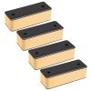 VGHDXXNNHA Furniture Risers,Sofa Risers,Bed Risers 4 Pcs Sofa Risers Stainless Steel Support Legs Heavy Duty Furniture Raisers Lifts Height 5/8cm, for Table Bed Couch Furniture(Gold,5cm) view 1