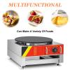 Commercial Crepe Maker, 16 Inch Crepe Griddle Large Pancake Maker Machine, Non Stick Big Hotplate Griddle Crepe Pan for Kitchen,Snack Stand,Dessert Shop,220V view 2