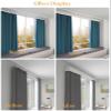 Jievmrs Curtain Track Curtain Valance Pelmet Ceiling Track System, Wall Mount Curtain Slide Rail Bracket Stopper for Ceiling, Single Track Curtain Box Cassette for Bathroom(/6.2m/20.3ft) view 2