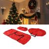 shenruifa Artificial Tree Storage Bag Set Large Capacity Oxford Cloth Xmas Tree Storage Bags Container (Red) view 4