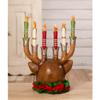 Bethany Lowe Retro Reindeer Candelabra 12.75" TD3168 view 2