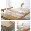 DSFHVBDD Clear Table Cover Protector 19.7x19.7in, Table Protector PVC Clear Table Cover, Clear Desk Pad Scratch Proof and Easy Cleaning, for Coffee Table Writing Desk view 4