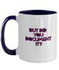 AMISK CREATIVES Funny Office Two Tone Mug, But Did You Document It, Hr Gifts Work Humor Coworker Gifts For Boss Accountant Colleagues Novelty Gift Ideas view 1