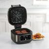 5.5 quart multi-function indoor grill and air fryer view 3