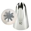 LEIXIUSM Cake 4 Pcs Large Icing Piping Nozzles for Decorating Cake Baking Cookie Cupcake Piping Nozzle Stainless Steel Decorating(1C) view 1