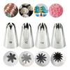 LEIXIUSM Cake 4 Pcs Large Icing Piping Nozzles for Decorating Cake Baking Cookie Cupcake Piping Nozzle Stainless Steel Decorating(1C) view 3