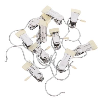 Luxshiny 10pcs Pants Hangers Clips Hanger Hooks for Travel Laundry Sturdy Clips for Closet Organization