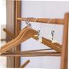 Luxshiny 10pcs Pants Hangers Clips Hanger Hooks for Travel Laundry Sturdy Clips for Closet Organization view 2