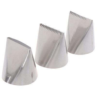LEIXIUSM Cake Big 6mm Basket Weave Cream Stainless Steel Tips Icing Piping Nozzles Cake Decor Decorating