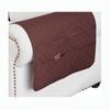 1PC 3PCS 4PCS 5PCS Sofa Armrest Cover, Nonslip Armchair Covers for Arms Headrest, Sofa Slipcover with Side Pocket Furniture Protector, Quilted Protector for Couch(J13,1 PCS STORAGE PAD_46X89CM) view 1